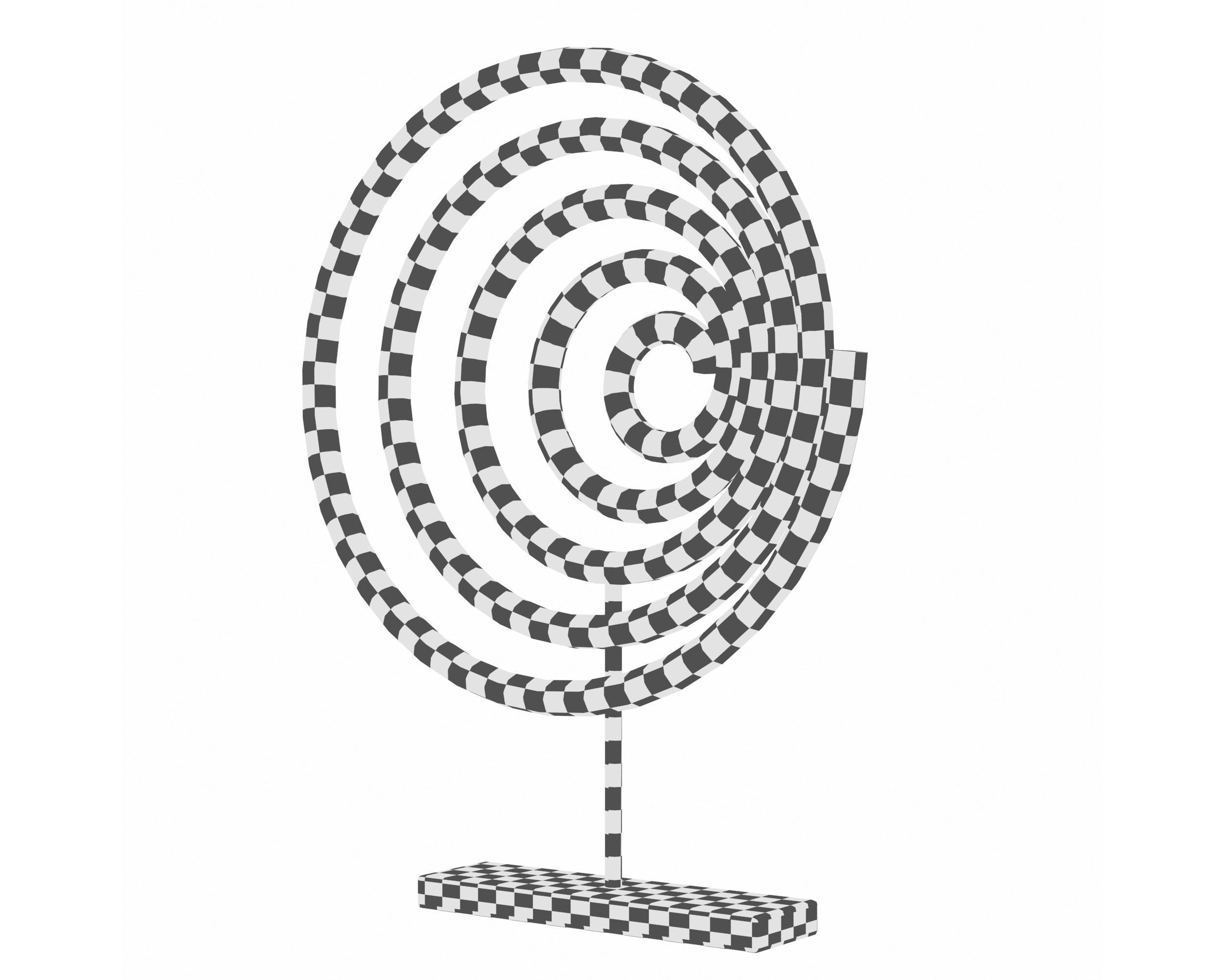 Abstract sculpture AS-008P 3D print model_6