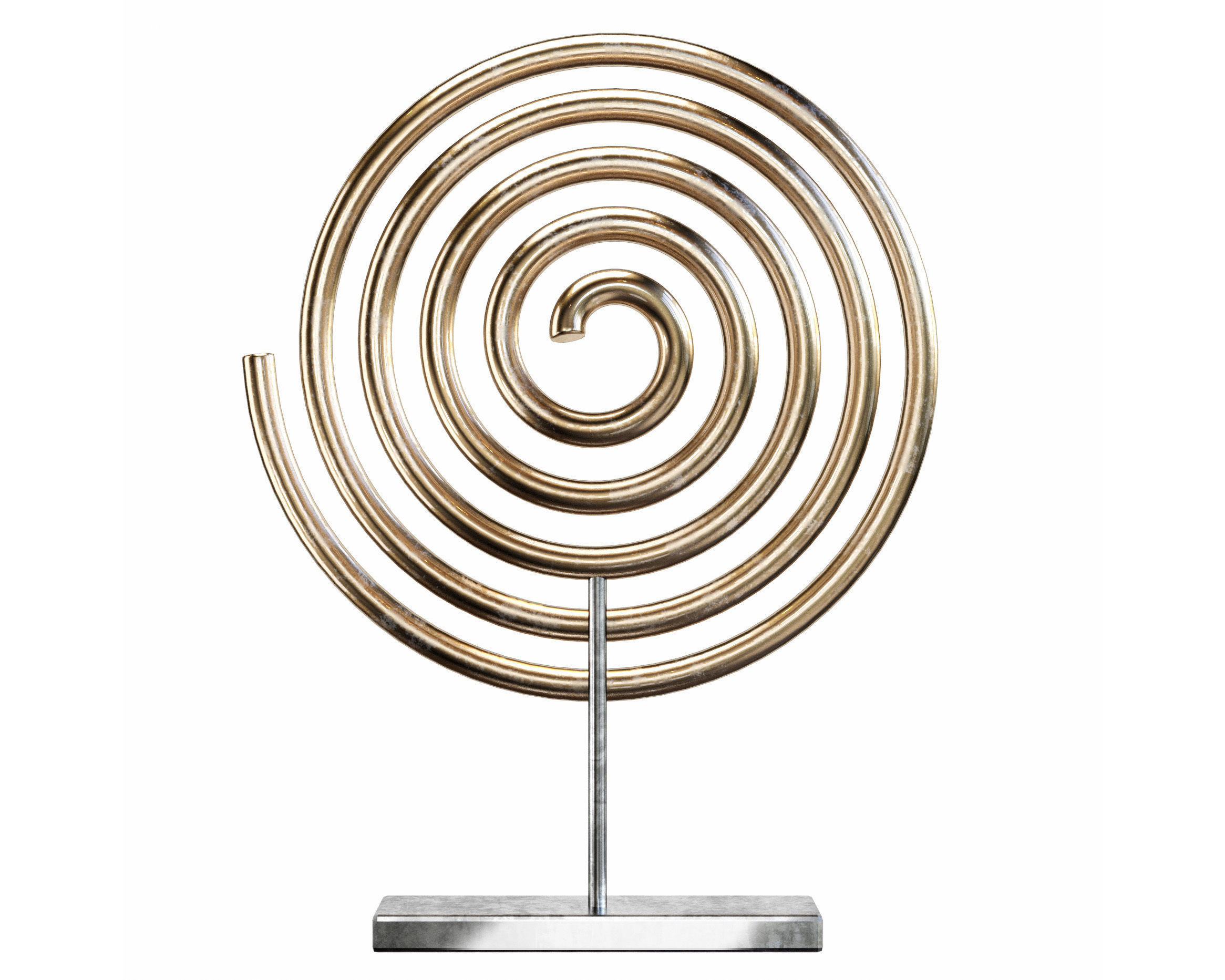 Abstract sculpture AS-008P 3D print model_2