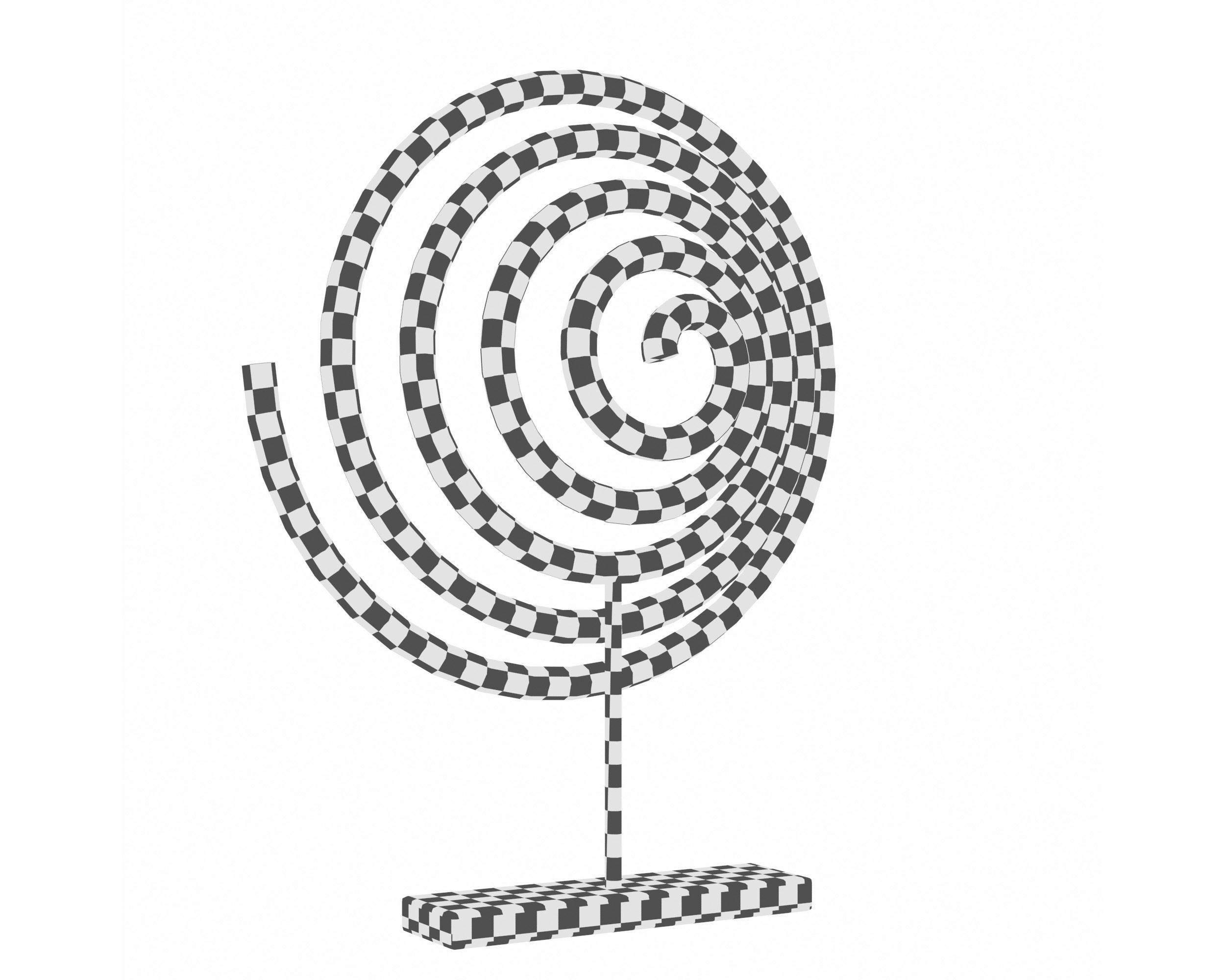 Abstract sculpture AS-008P 3D print model_5