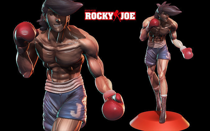 Rocky joe  Tomorrow s Joe  3D print model