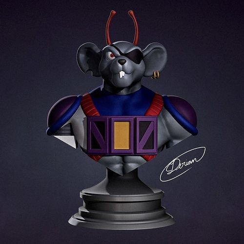 Biker Mice from Mars Collection - FREE Gift Pack Free 3D print model