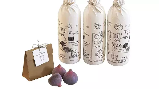 Filirea Gi Wine 3D model 6