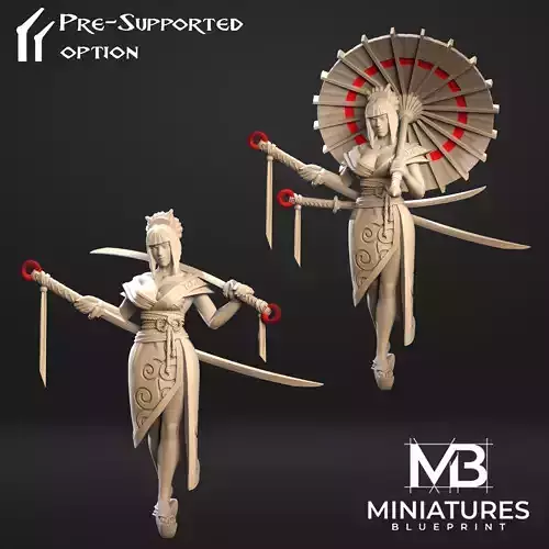 Mizuki Dangerous Seductress 3D print model