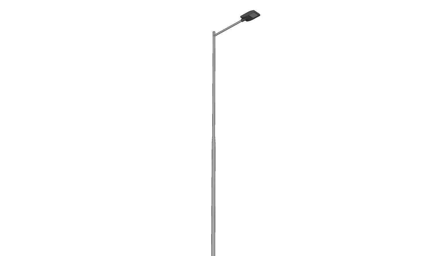 Lamp Post - Light Pole - Light Post - Street Light 31 3D model_0
