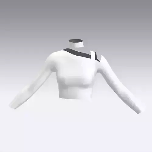 BLOUSE ASYMETRIC LOOK MODERN STYLE