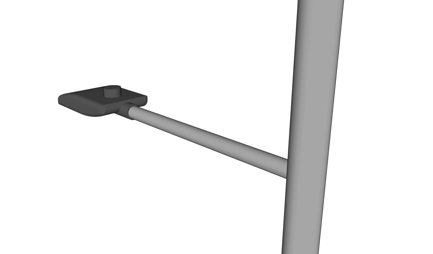 Lamp Post - Light Pole - Light Post - Street Light 32 3D model_9