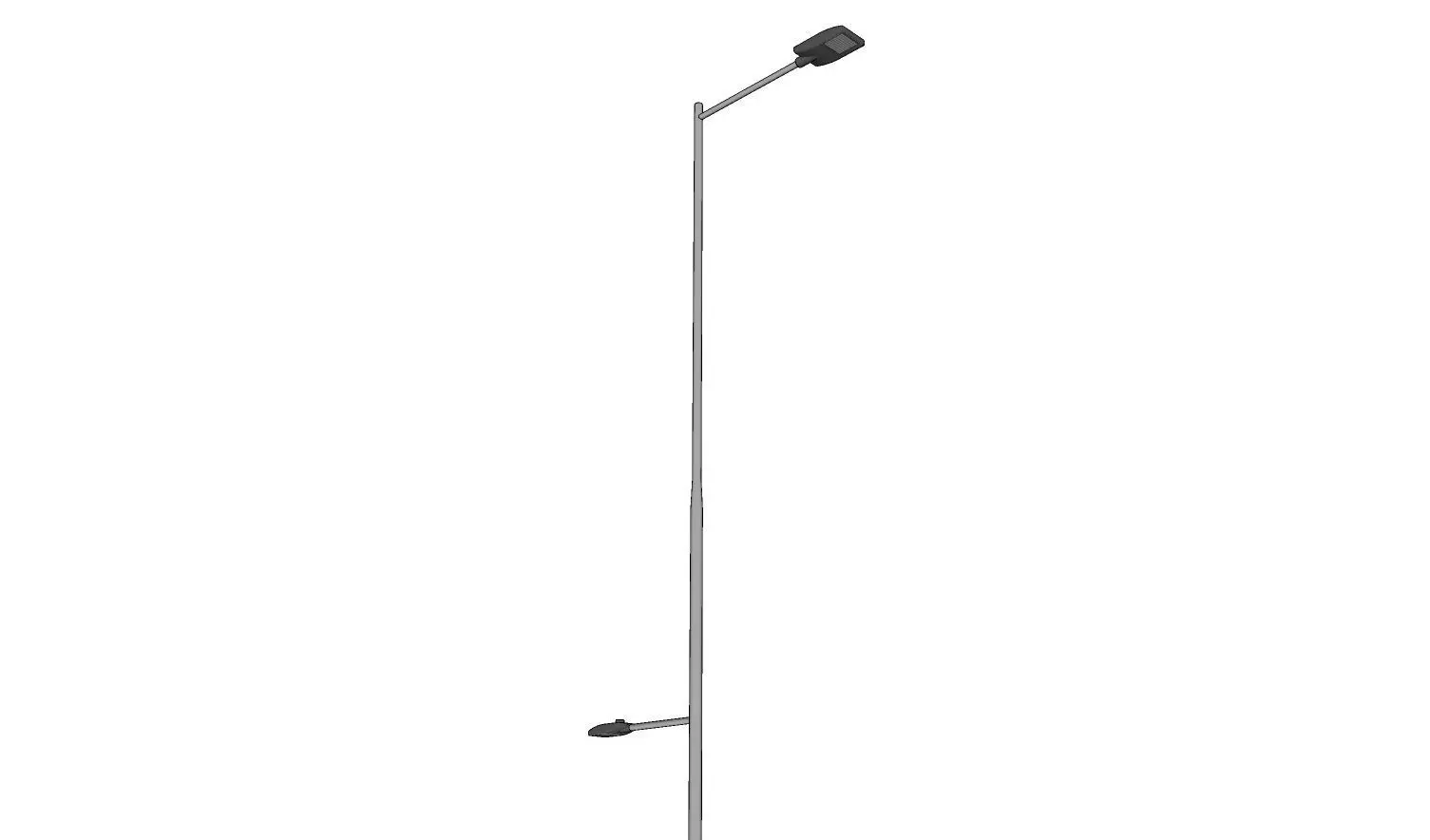 Lamp Post - Light Pole - Light Post - Street Light 32 3D model_0