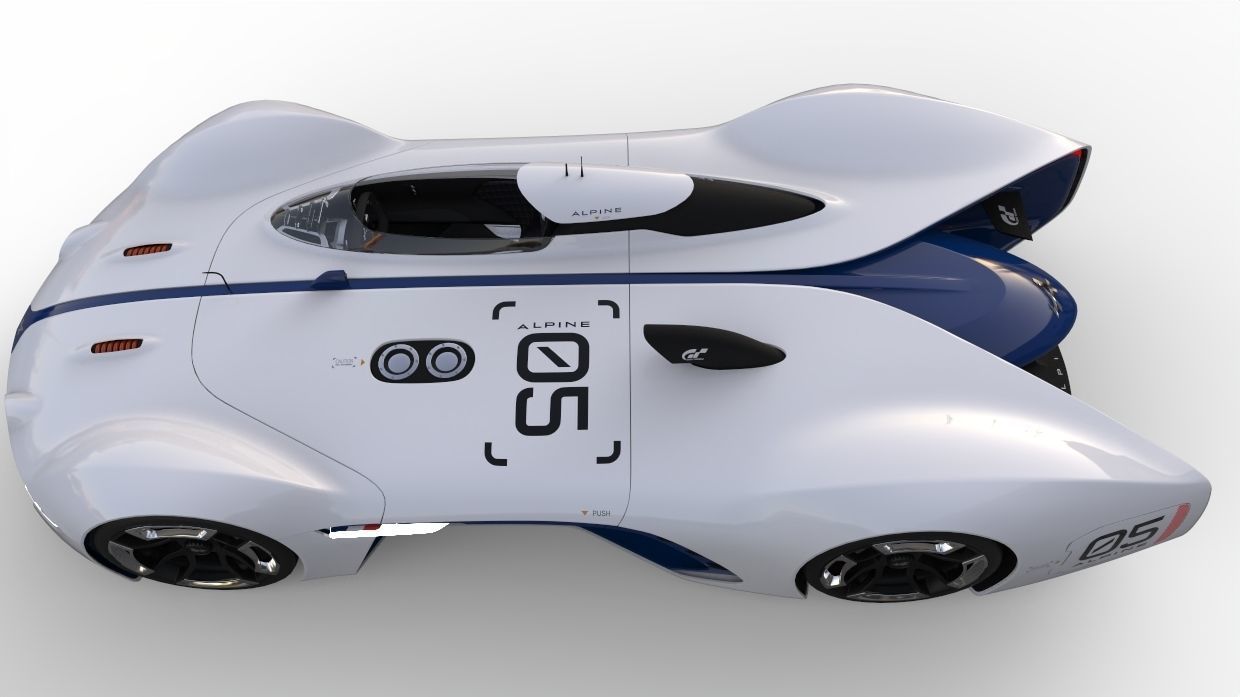 Renault Alpine Vison GT Prototype 3D model_2