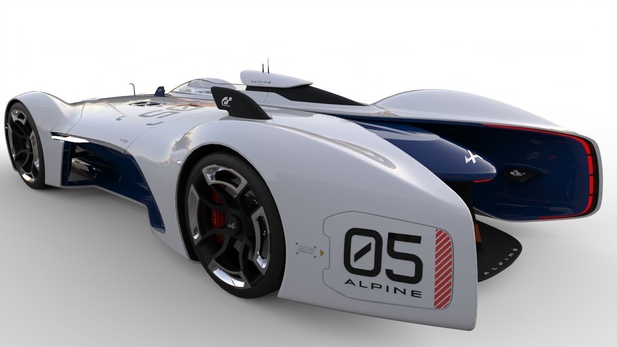 Renault Alpine Vison GT Prototype 3D model_1