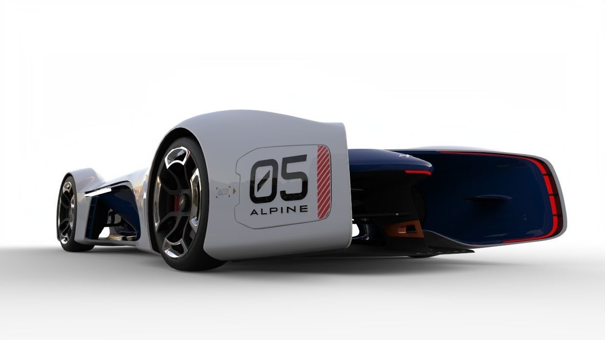 Renault Alpine Vison GT Prototype 3D model_4
