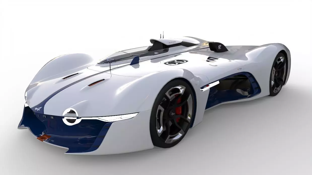 Renault Alpine Vison GT Prototype 3D model_0