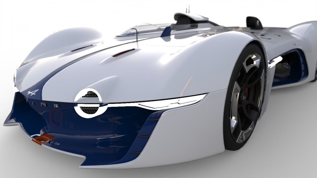 Renault Alpine Vison GT Prototype 3D model_3