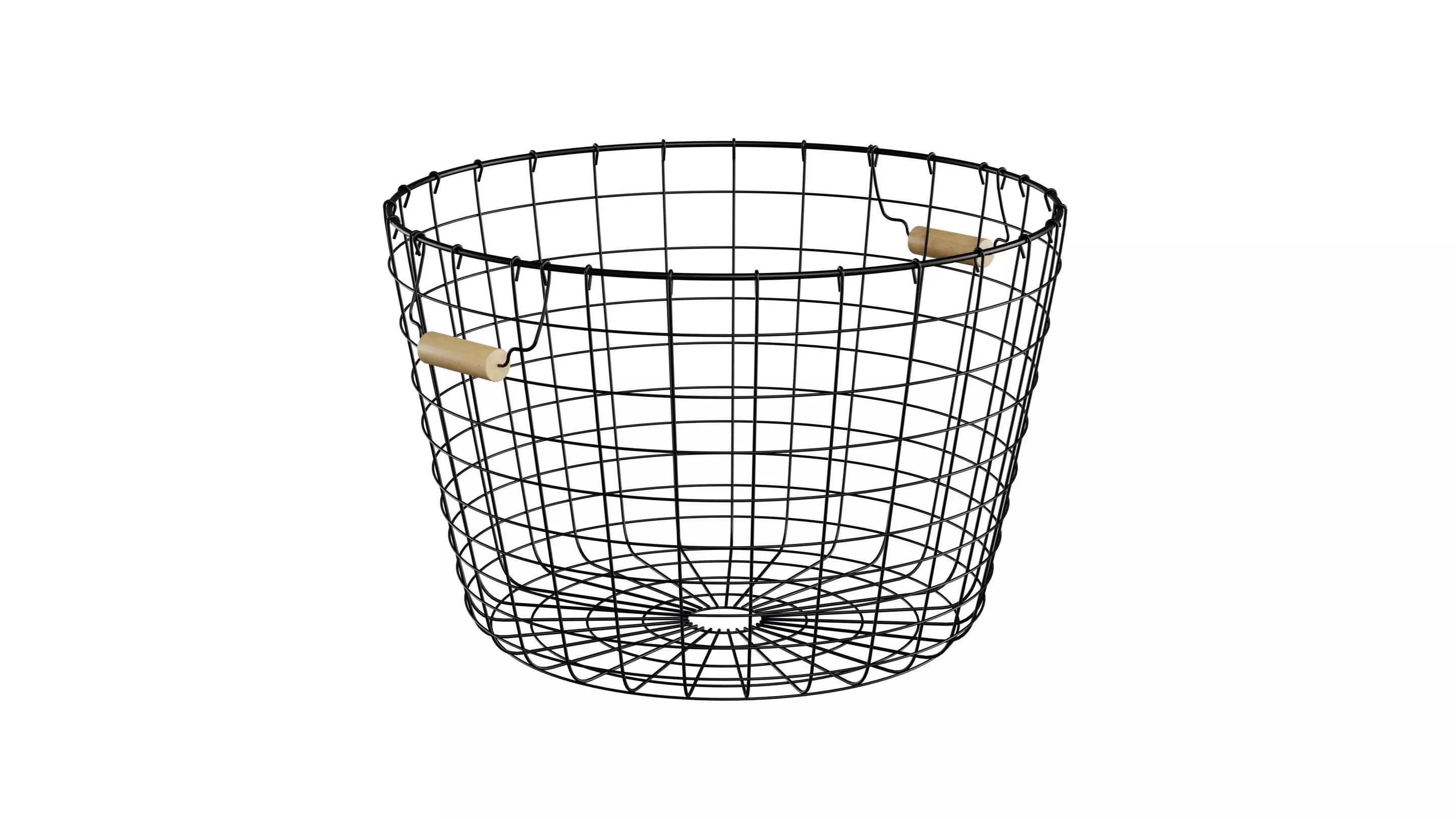 NATADE Wire Basket 3D model_0