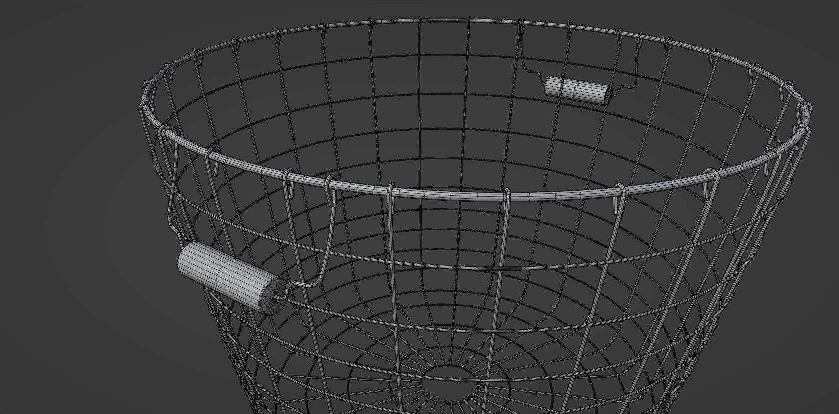 NATADE Wire Basket 3D model_6