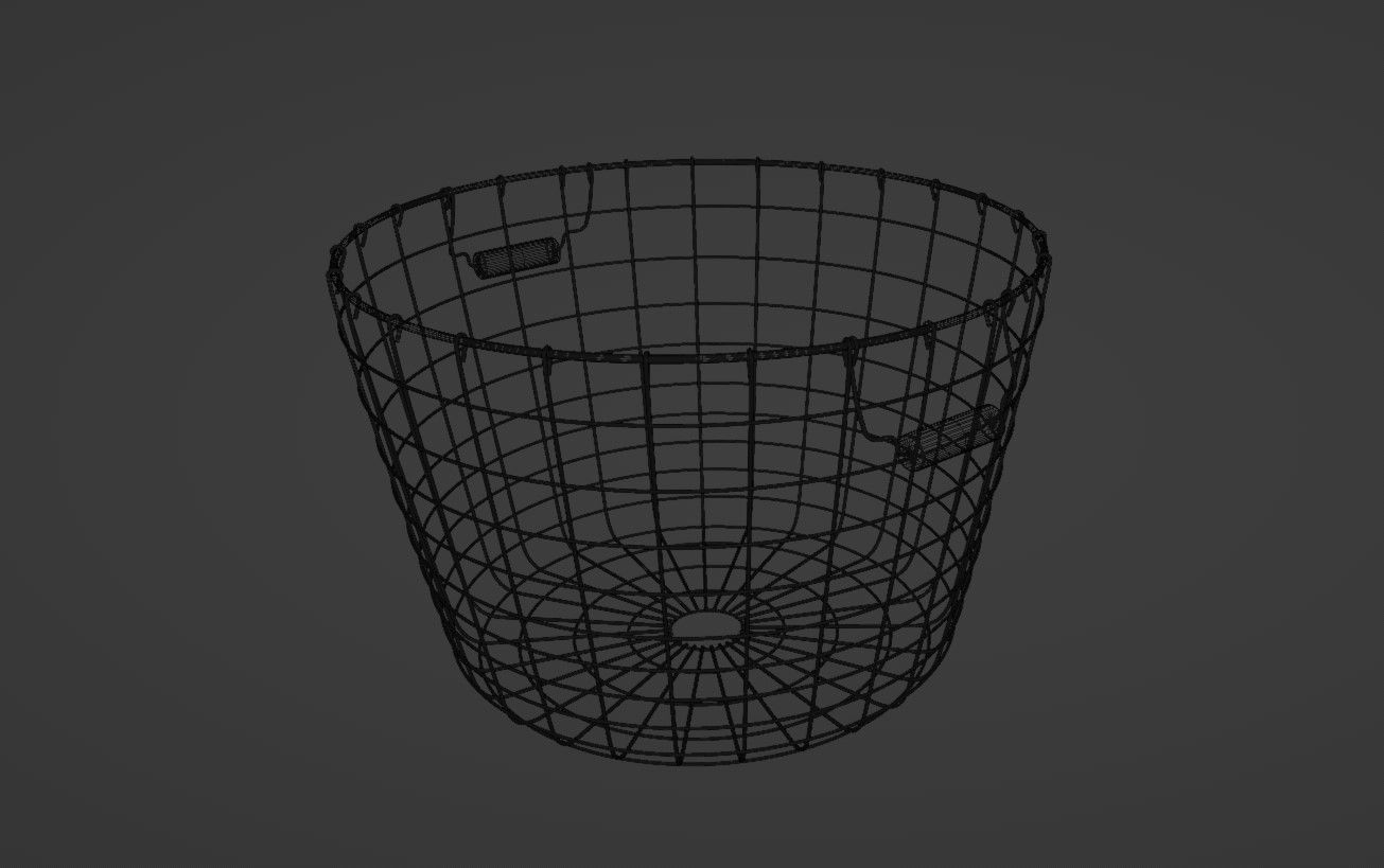 NATADE Wire Basket 3D model_7