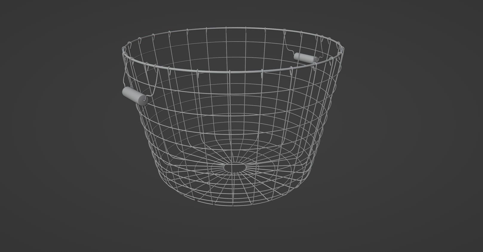 NATADE Wire Basket 3D model_4