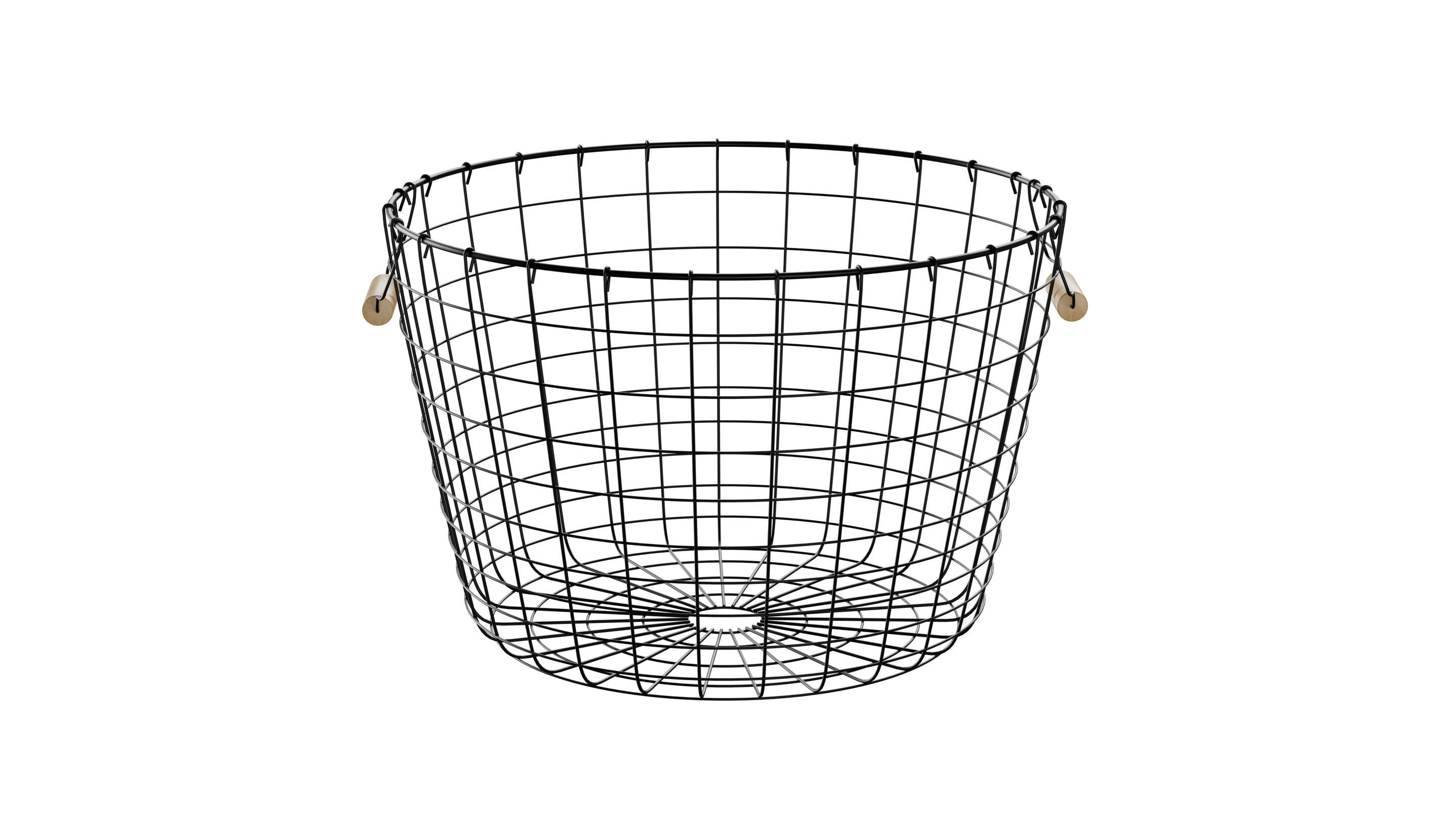 NATADE Wire Basket 3D model_3