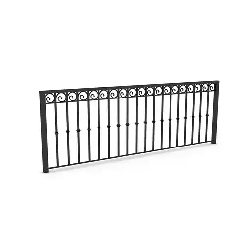 3D modern railing 07