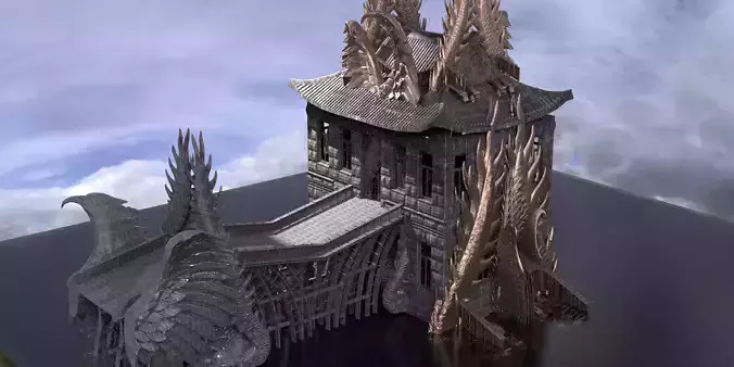 Dragon bridge Temple 1