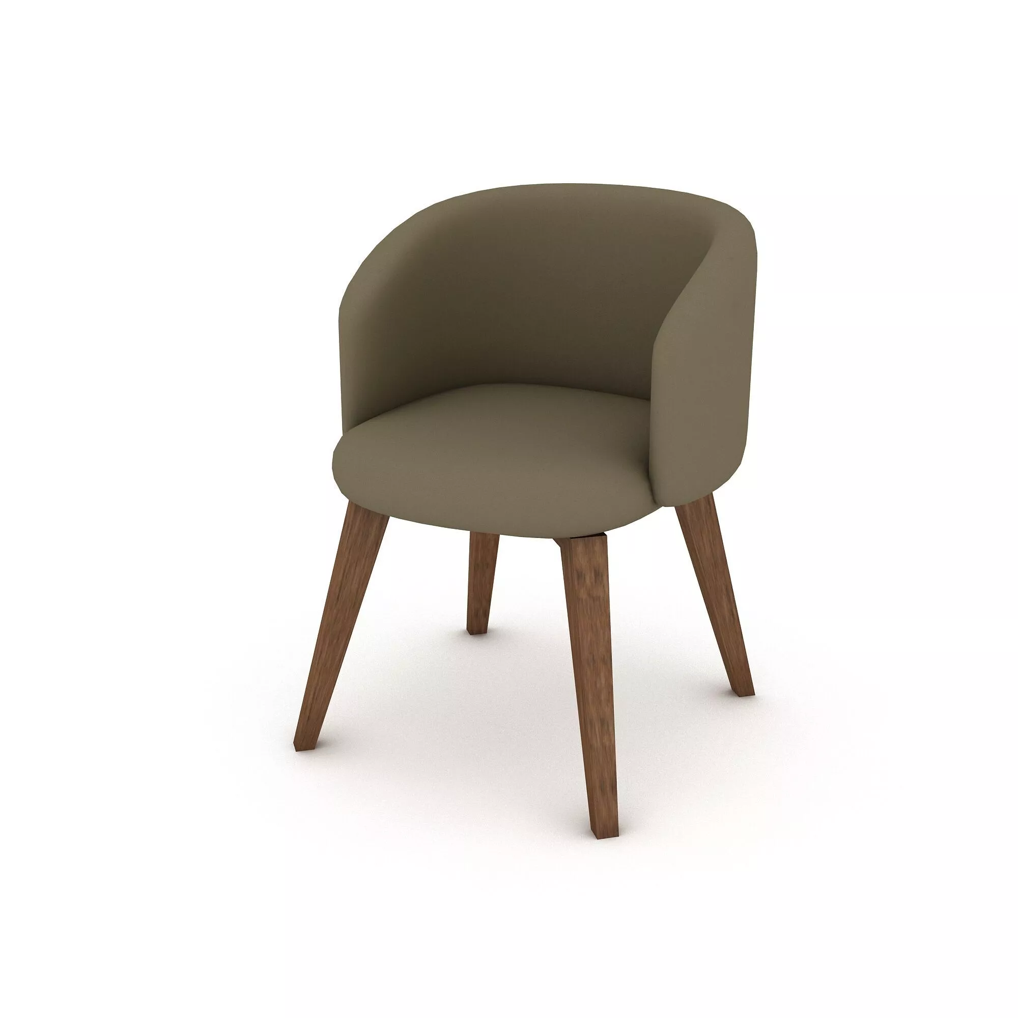 modern chair model 07 3D model Low-poly 3D model