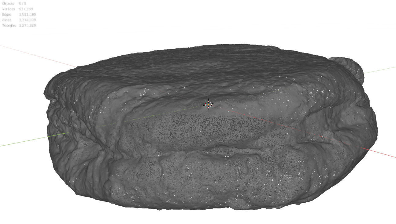 Photorealistic English Muffin - 5 LODs Free low-poly 3D model_17
