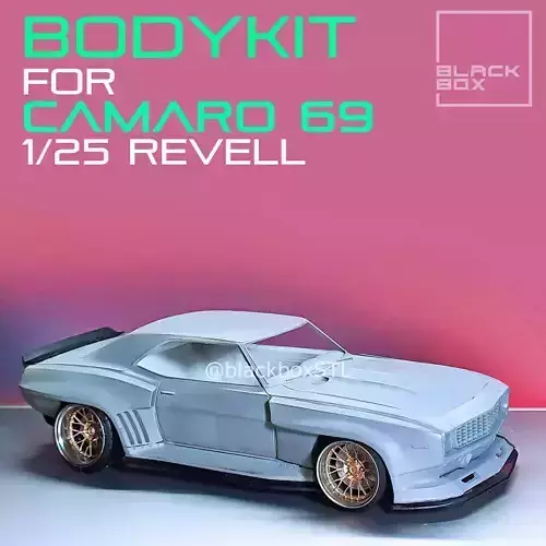 Bodykit for Camaro 69 Revell 1-25th 3D print model