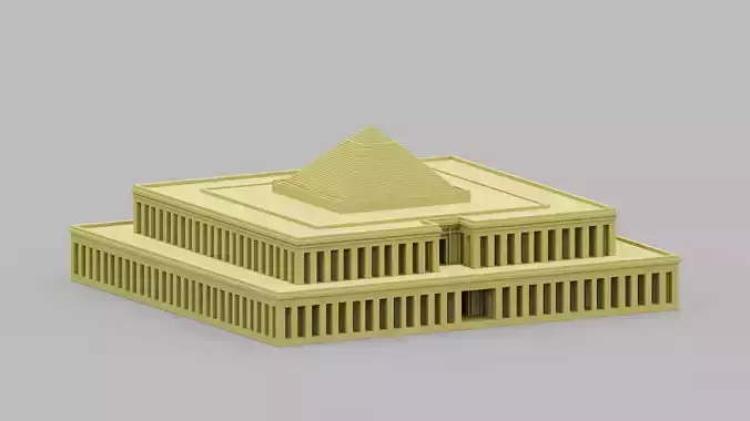 Voxel Egypt Pyramid