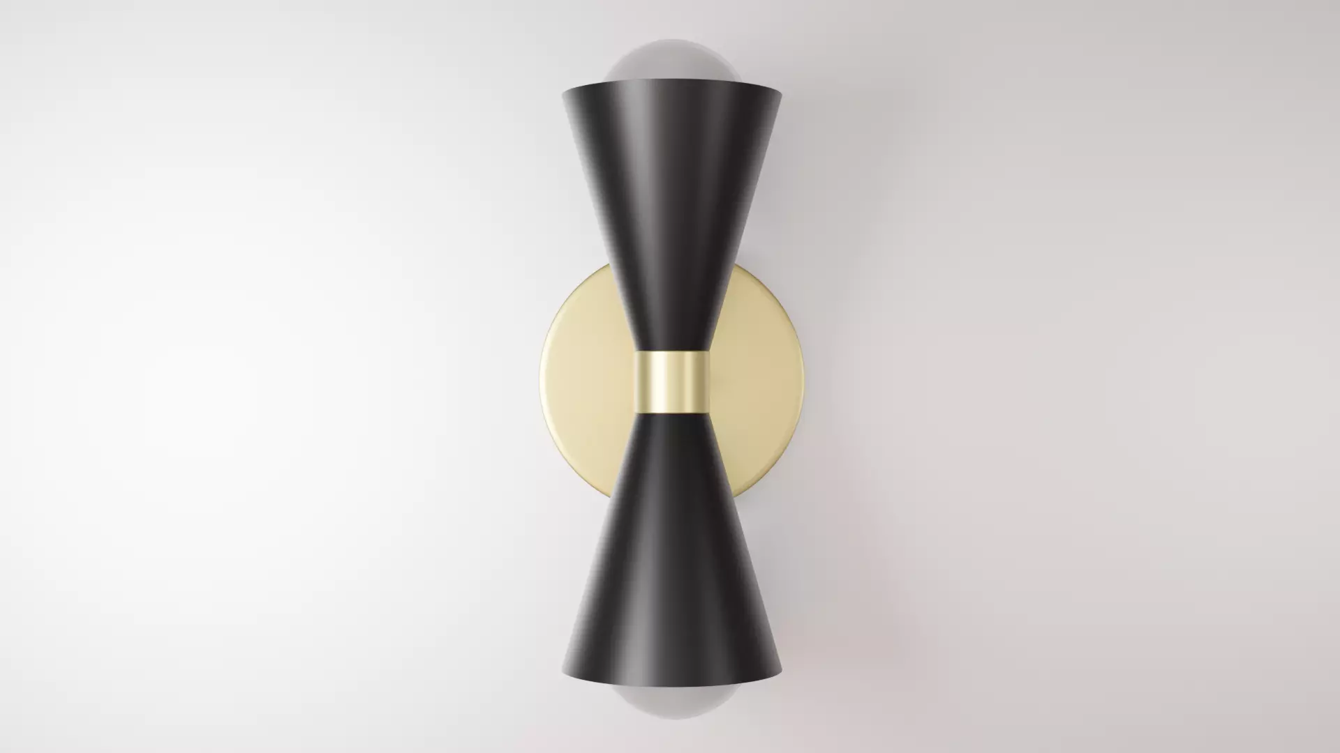Geometric Fixture - Art Deco Sconce  - Modern Lighting 3D model_0