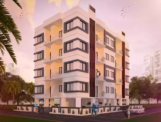 Apartment residential building in chennai