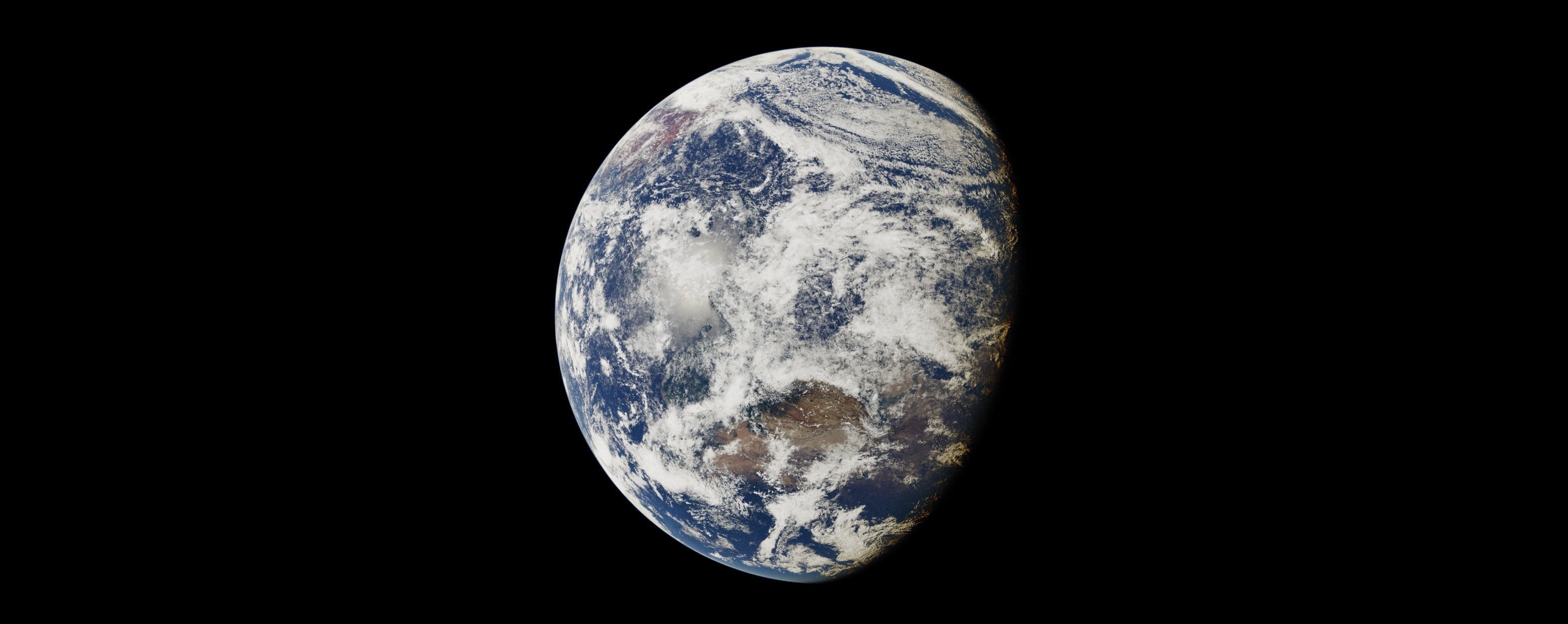 Hyper Real Earth 86K For Blender 3 3D model_1