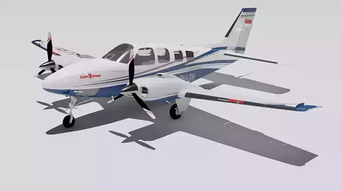 Beechcraft Baron G58 Angkasa Aviation Academy PK-LRV