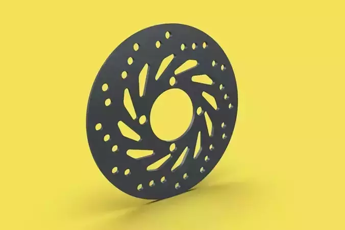 MOTORCYCLE DISC BRAKE MOTORBIKE