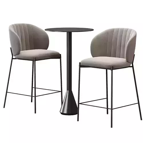 Cruz bar Palissade Cone Garden Table