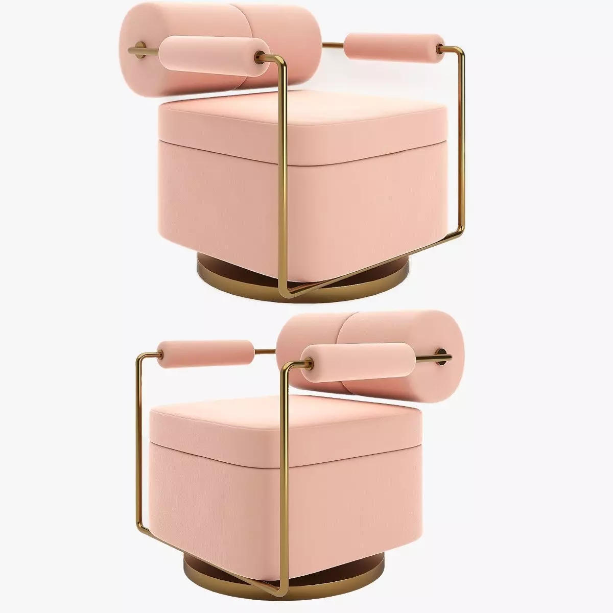 Anderson armchair 3D model_0