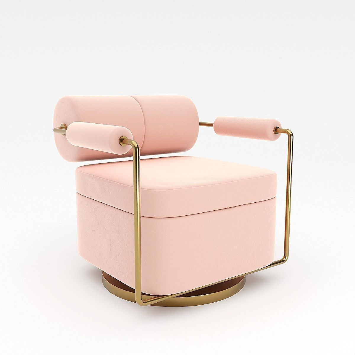 Anderson armchair 3D model_1