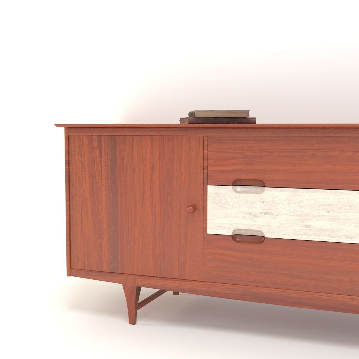 Retro Cupboard 3D model_5
