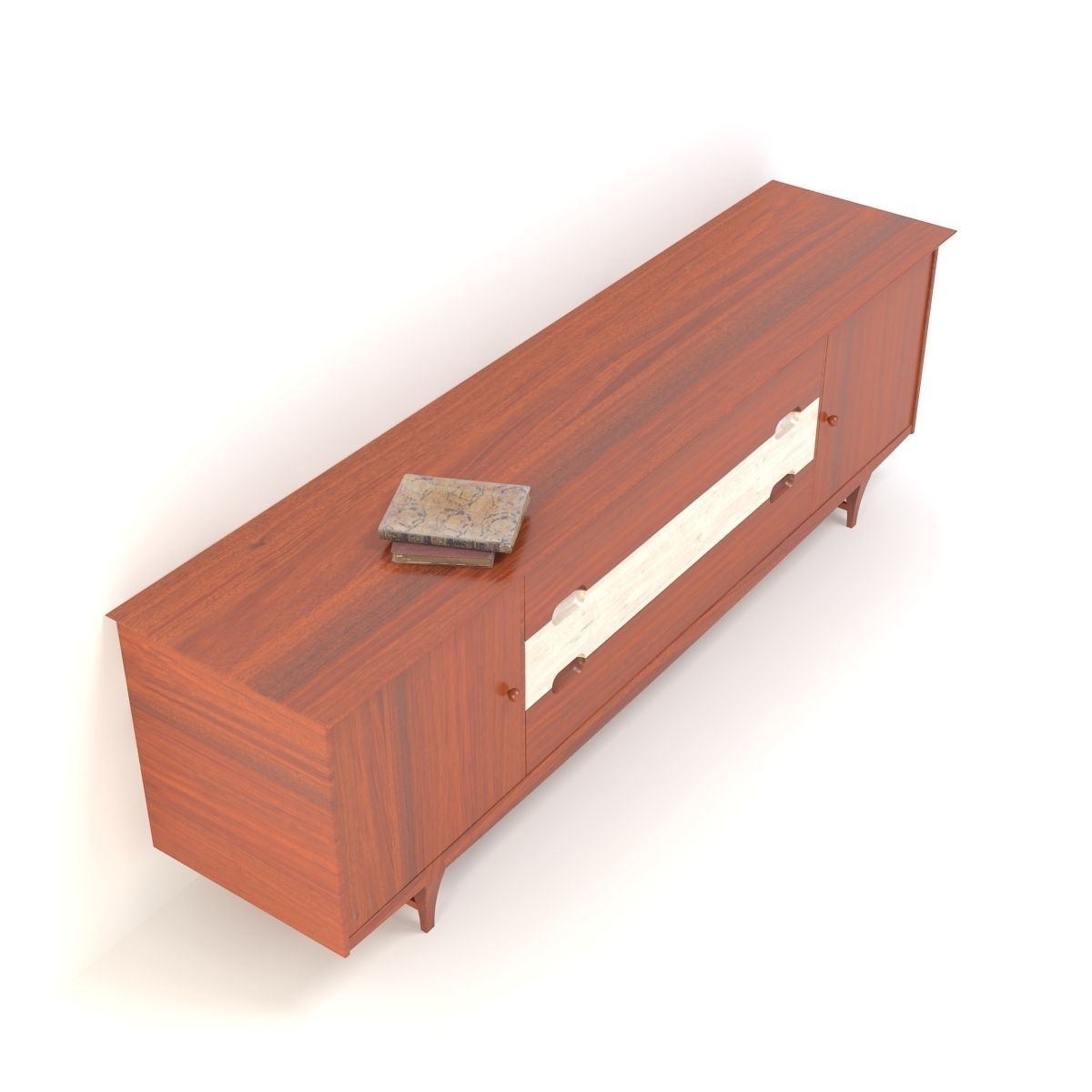 Retro Cupboard 3D model_7