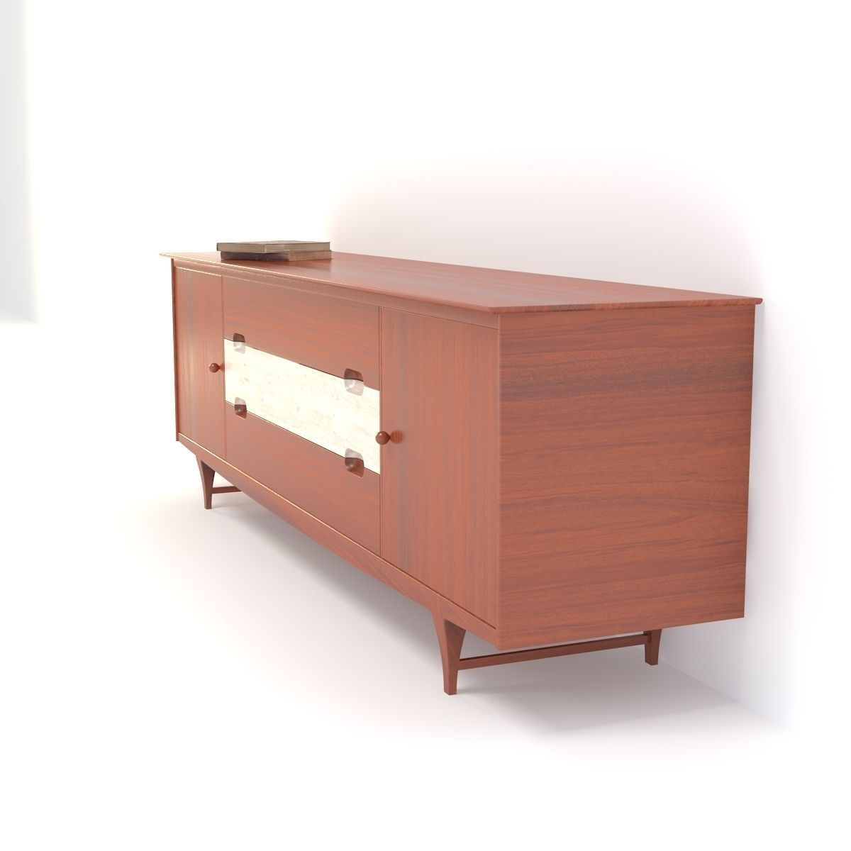 Retro Cupboard 3D model_3