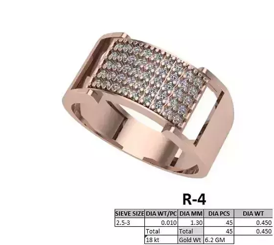 Gents Ring 3D print model