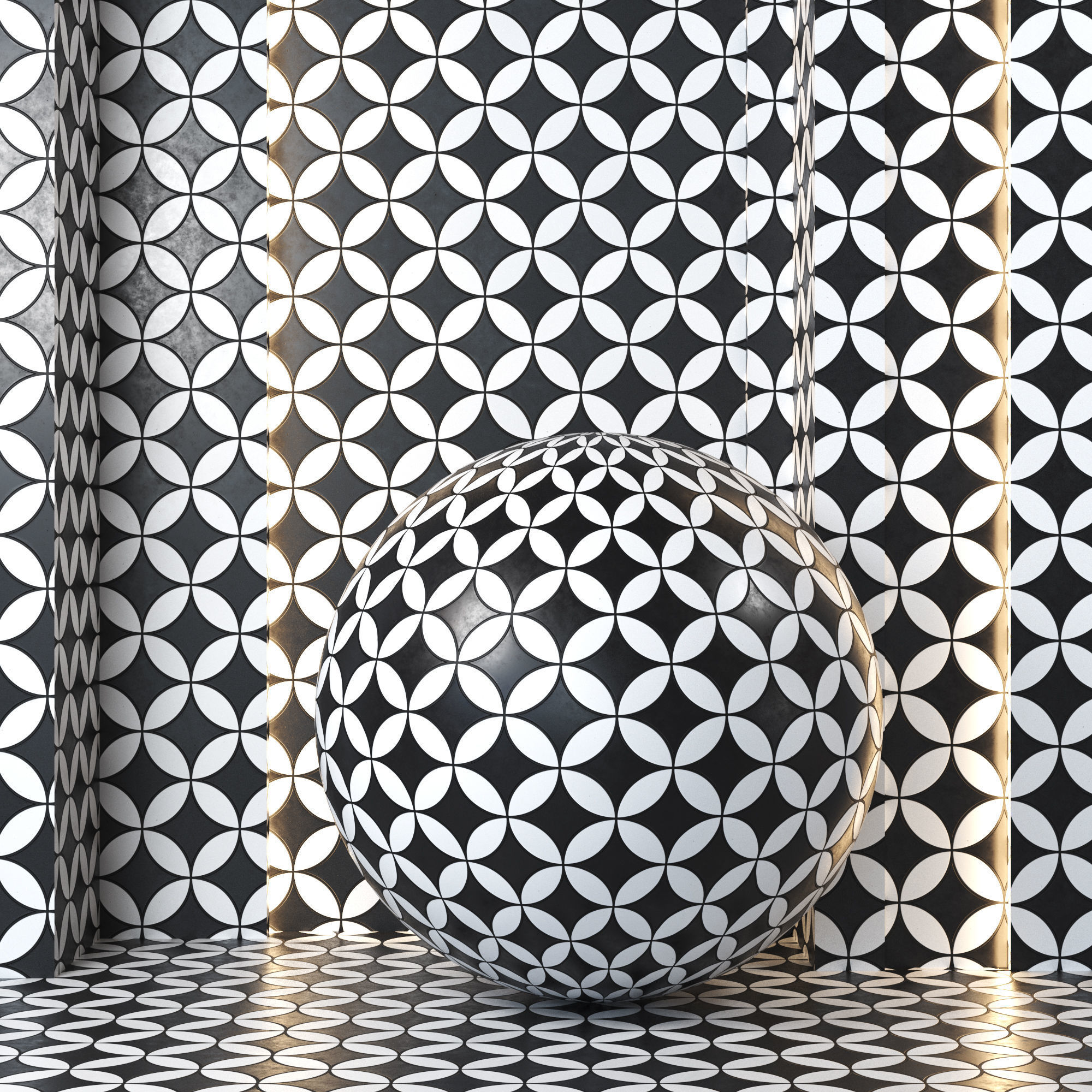 4k  5color Ceramic Tile Texture set 05-Seamless Texture_4