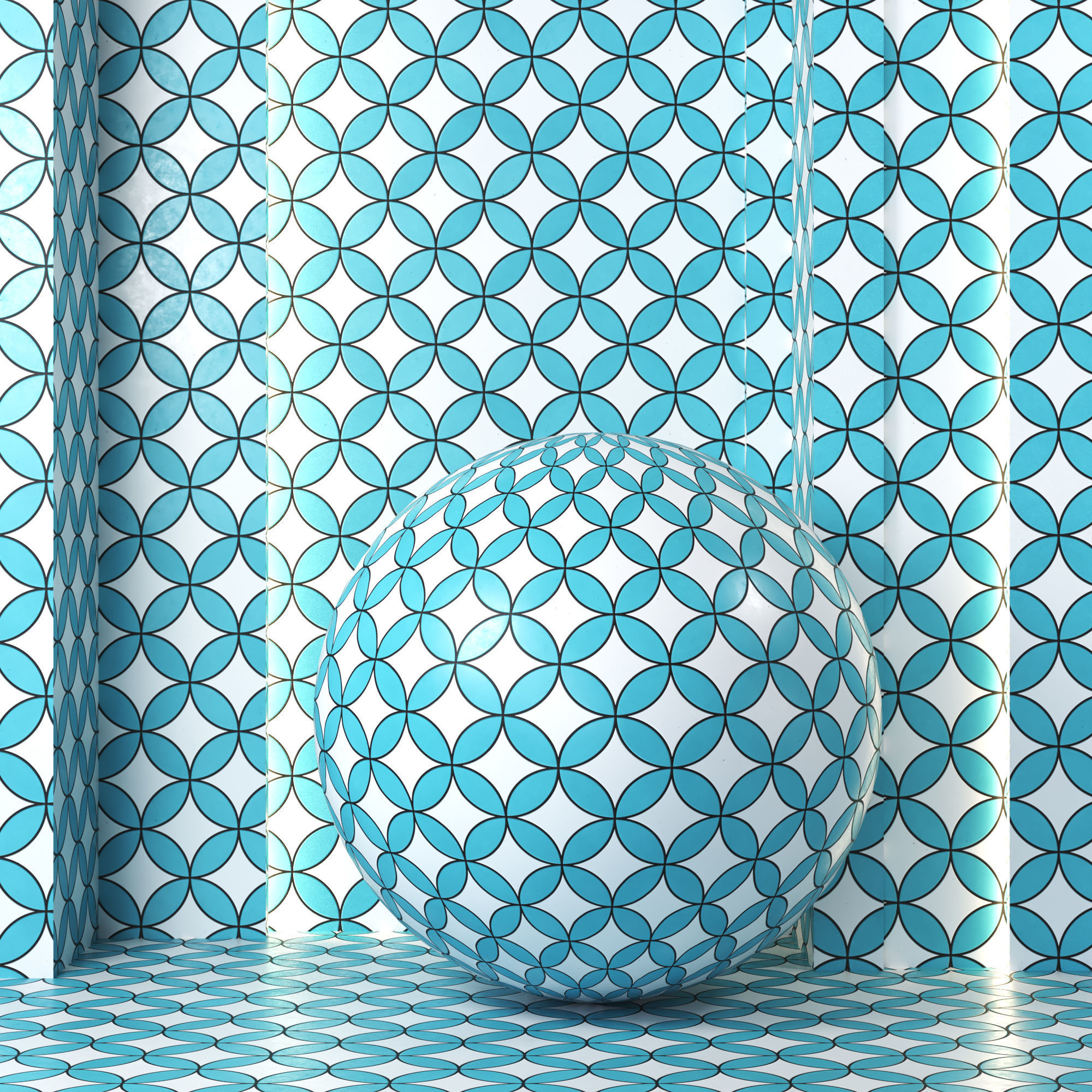 4k  5color Ceramic Tile Texture set 05-Seamless Texture_2