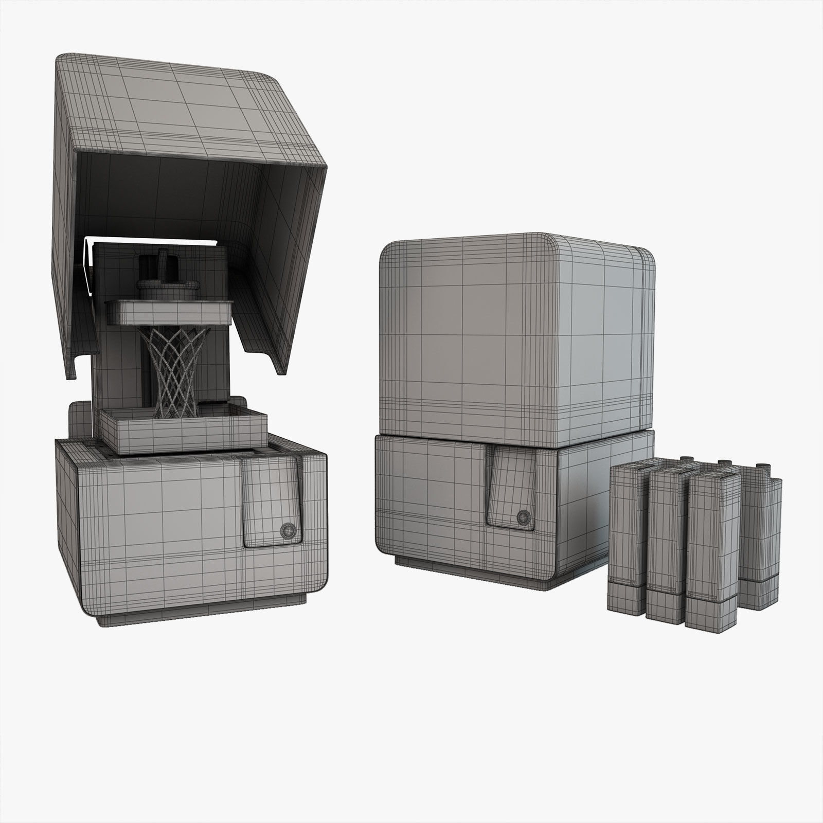 3D Printer Formlabs 2 3D 3D model_6