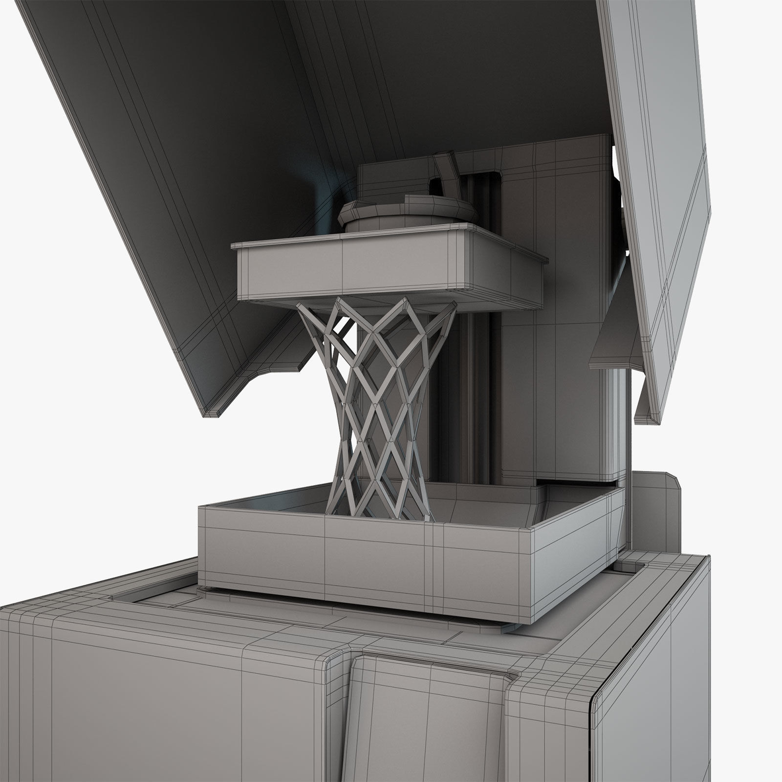 3D Printer Formlabs 2 3D 3D model_7