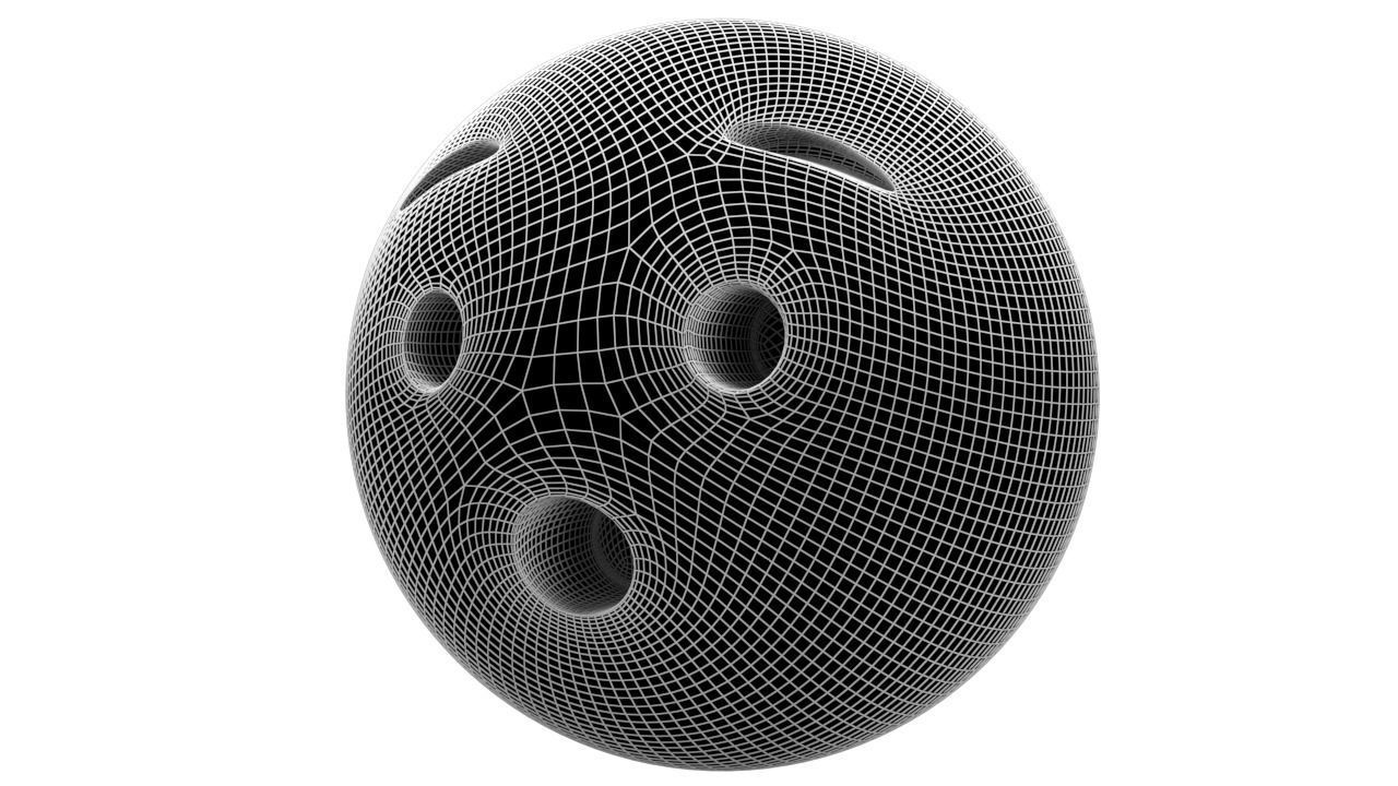 Hushed Face 02 Low-poly 3D model_5