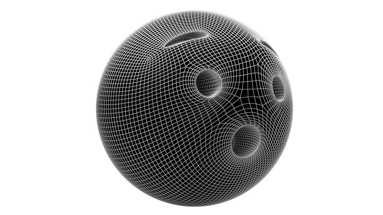 Hushed Face 02 Low-poly 3D model_7