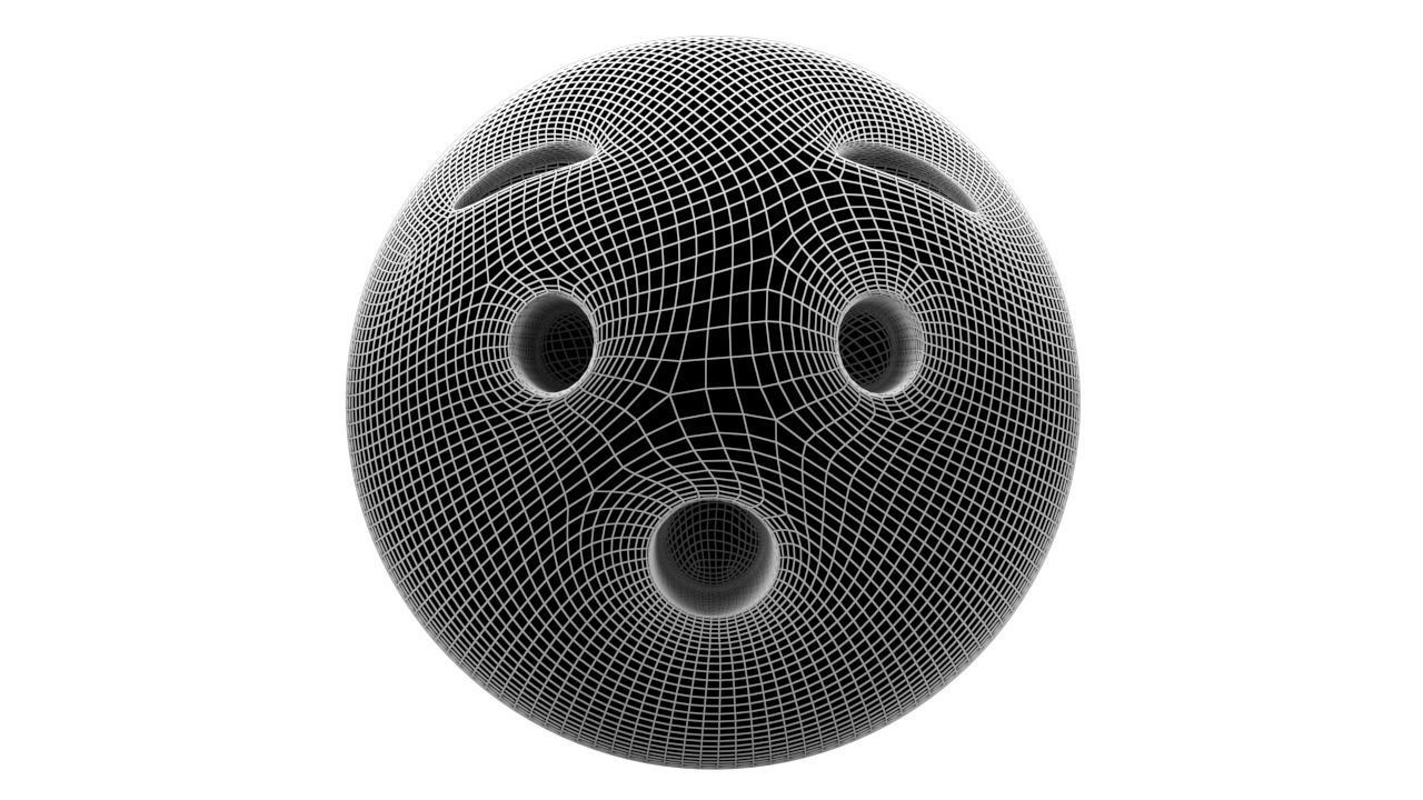 Hushed Face 02 Low-poly 3D model_6