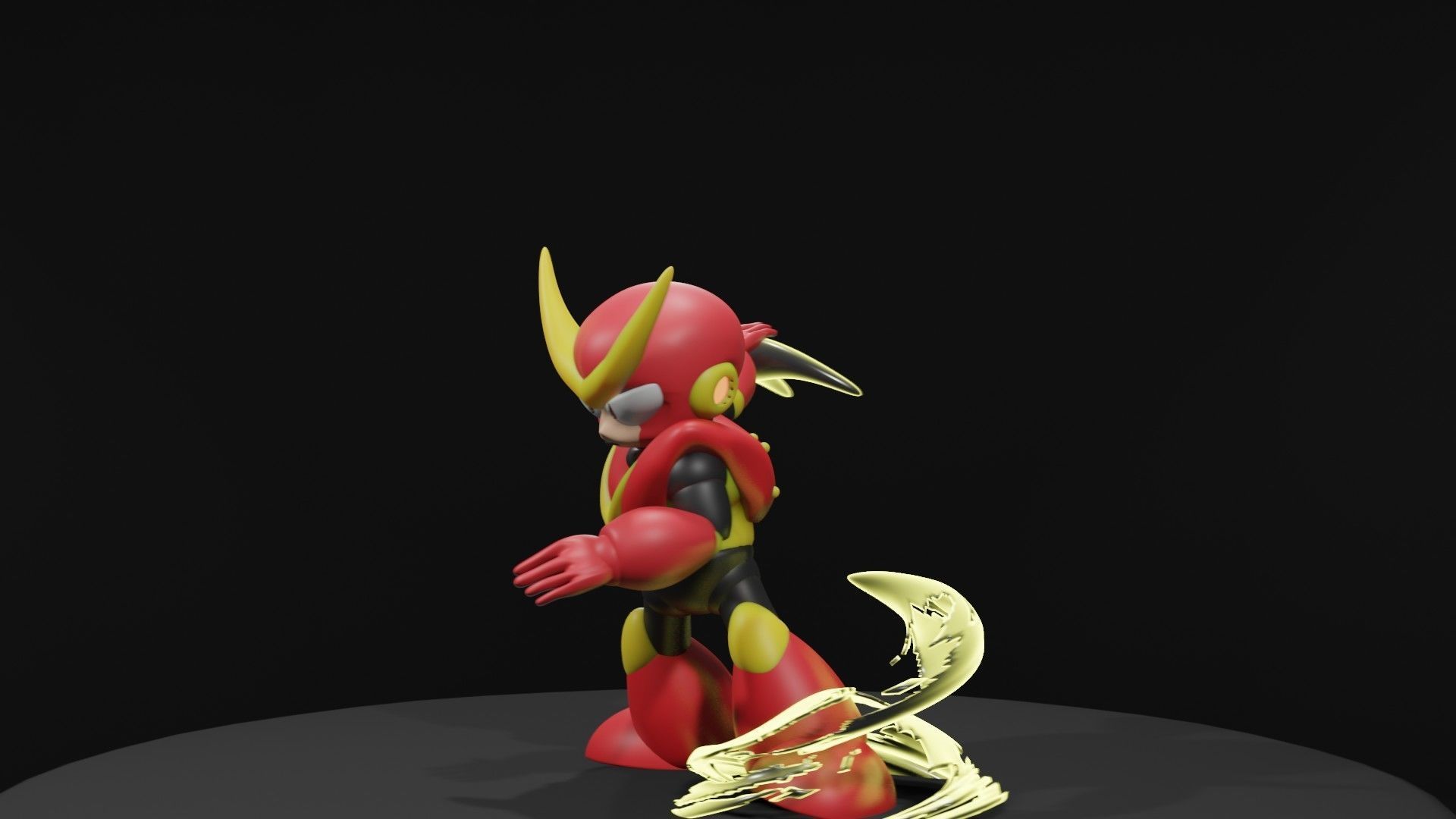 Quickman robot 3D model_8