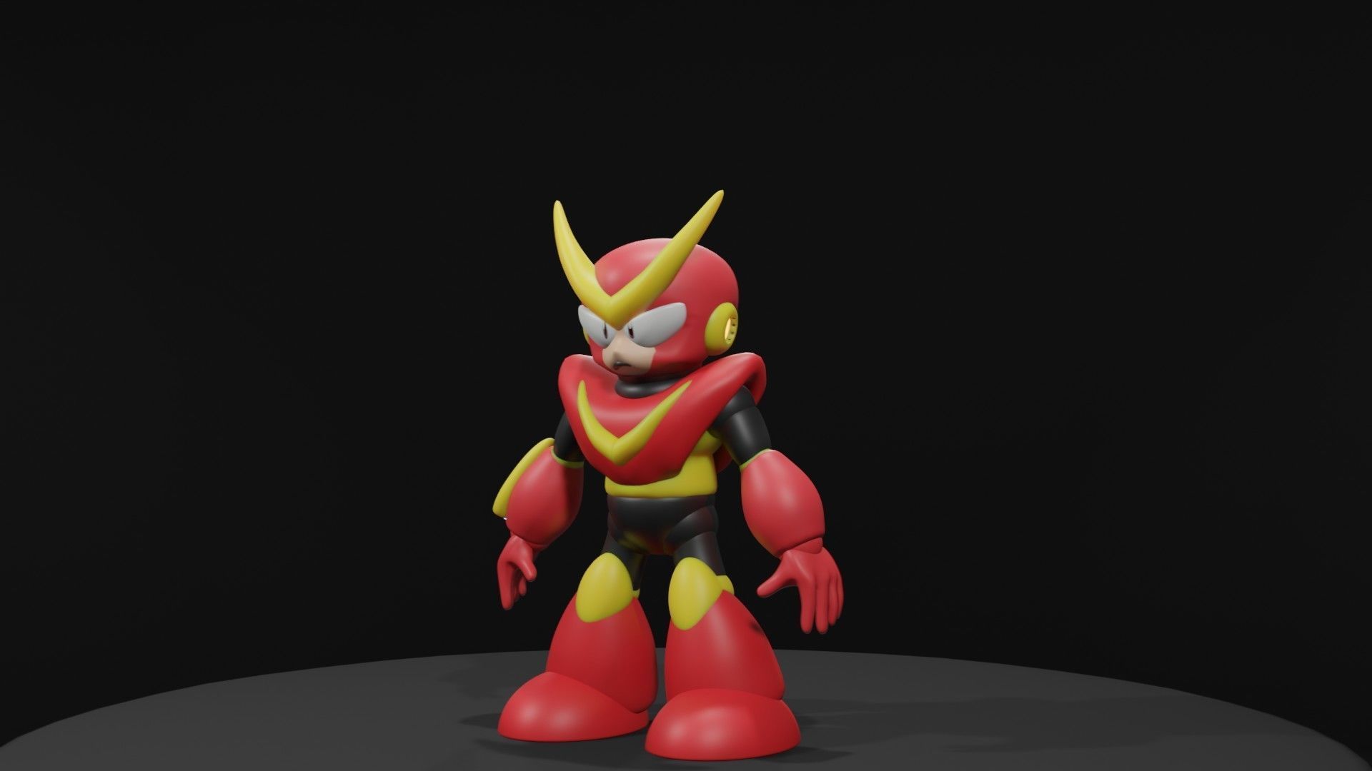 Quickman robot 3D model_3