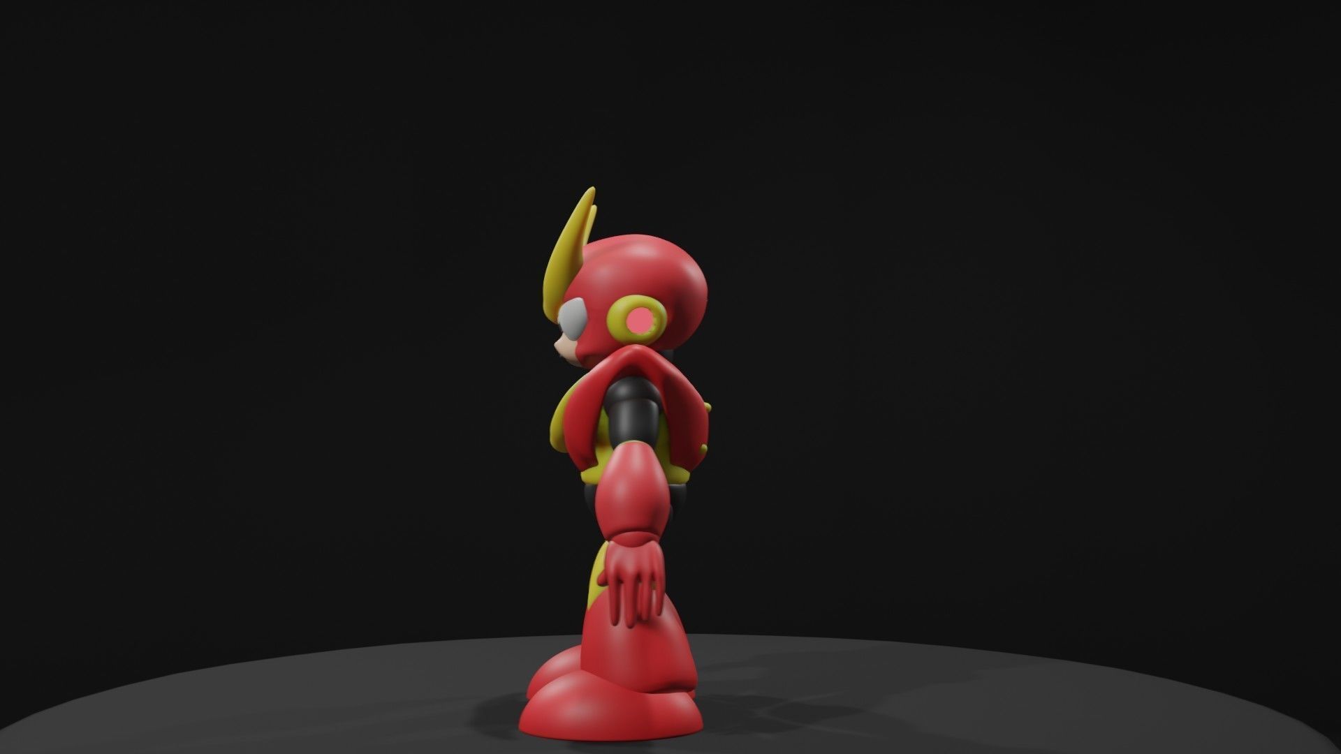 Quickman robot 3D model_1