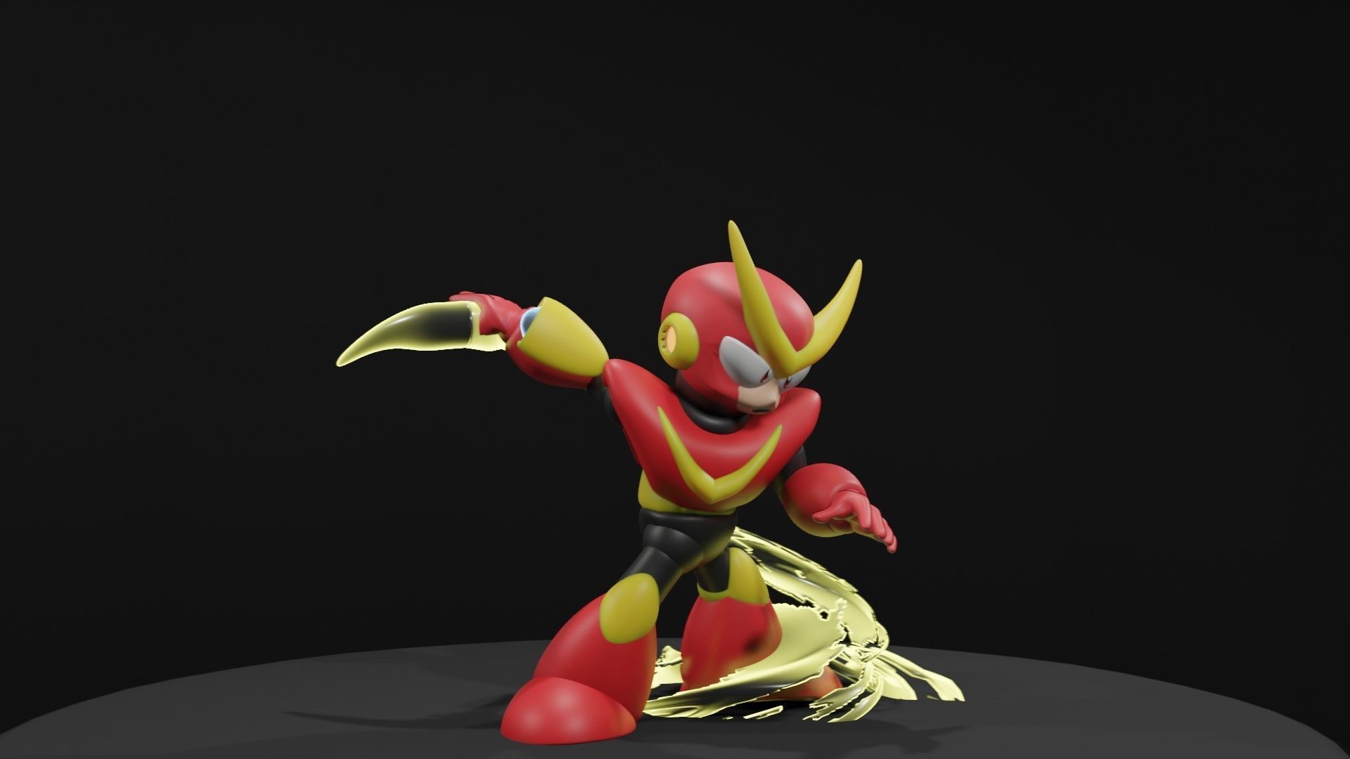 Quickman robot 3D model_7